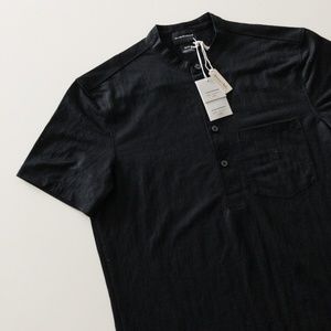 Club Monaco - Short Sleeve Popover Shirt